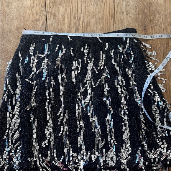 Black and silver sequin skirt Bcbg - Picture 6 of 7
